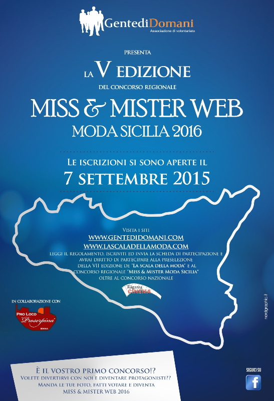 Miss & Mister Web Moda Sicilia 2016